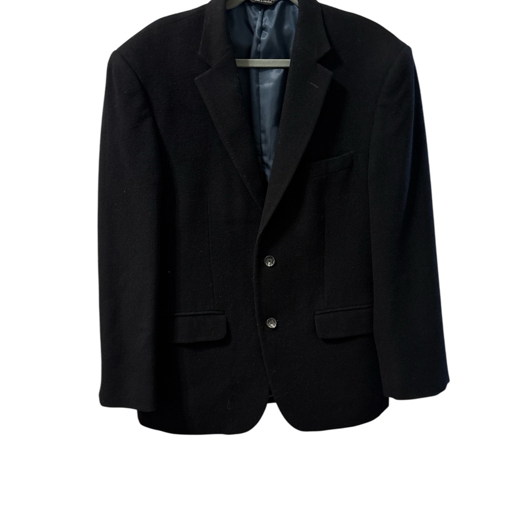 Jos A Bank Black Wool/Silk Men's Blazer